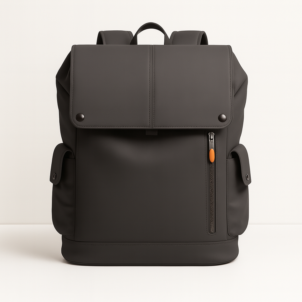 Waterproof Leather Laptop Backpack | Durable Business and Travel Bag