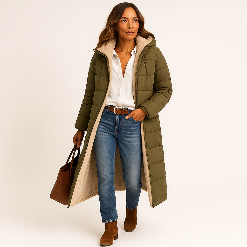 Long Winter Coat | Warm and Elegant Cold-Weather Wear