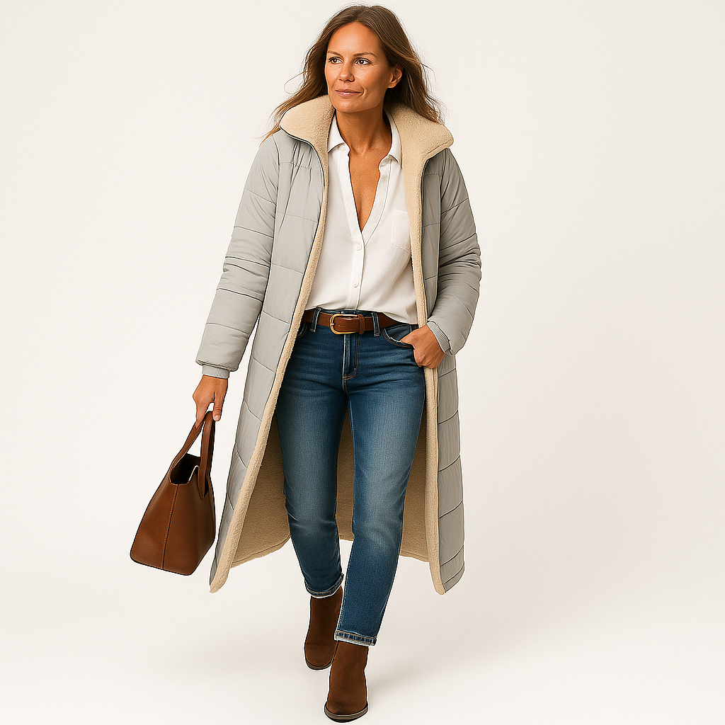Long Winter Coat | Warm and Elegant Cold-Weather Wear