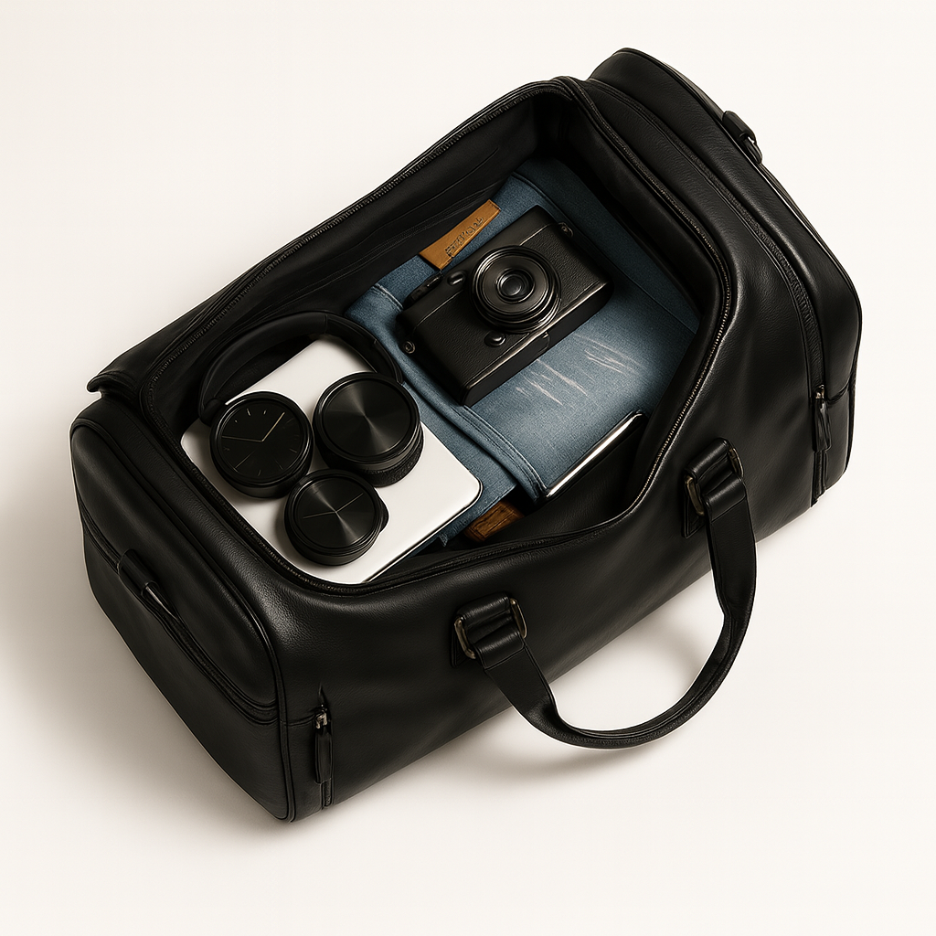 Travel Duffle Bag with Compartments | Durable and Stylish Luggage