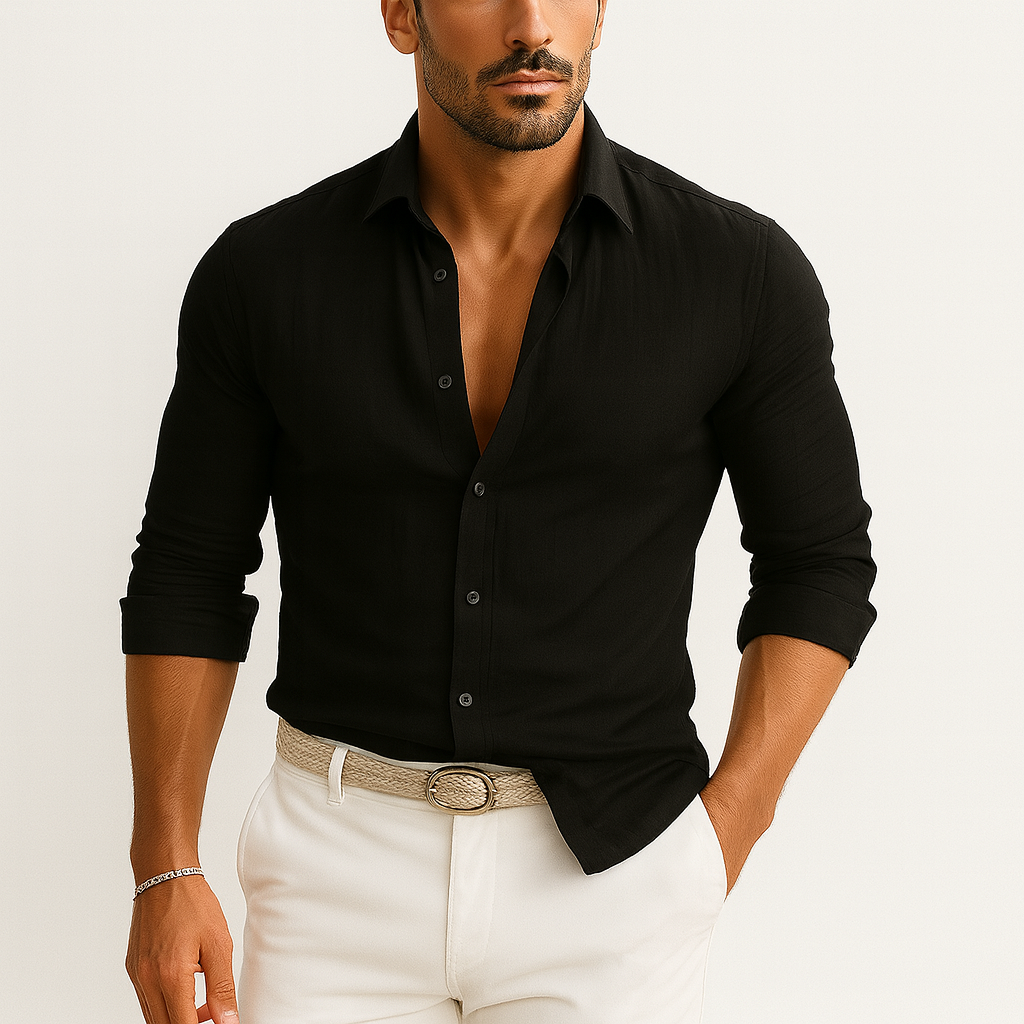 Lightweight Button-Down Shirt | Classic Casual Wear