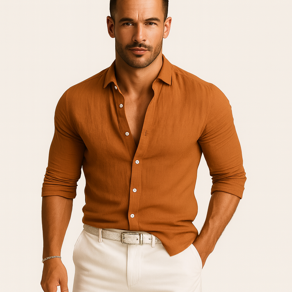 Lightweight Button-Down Shirt | Classic Casual Wear