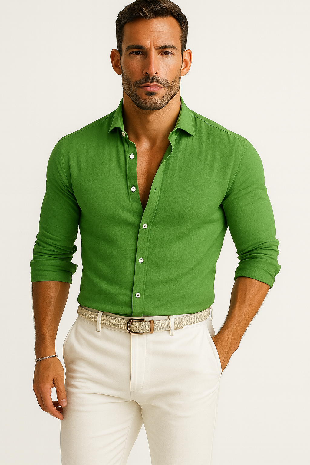 Lightweight Button-Down Shirt | Classic Casual Wear