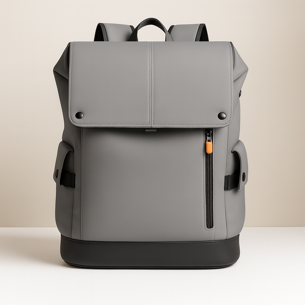 Waterproof Leather Laptop Backpack | Durable Business and Travel Bag