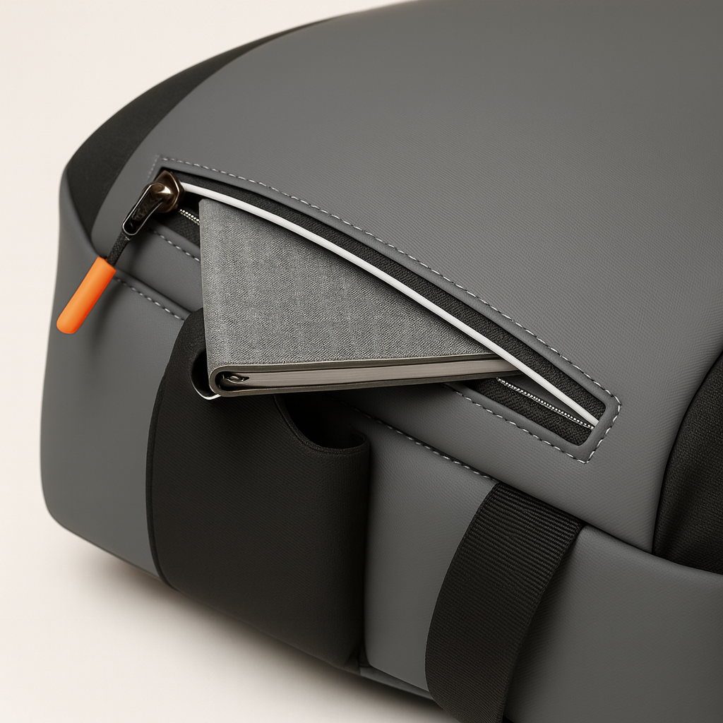 Waterproof Leather Laptop Backpack | Durable Business and Travel Bag