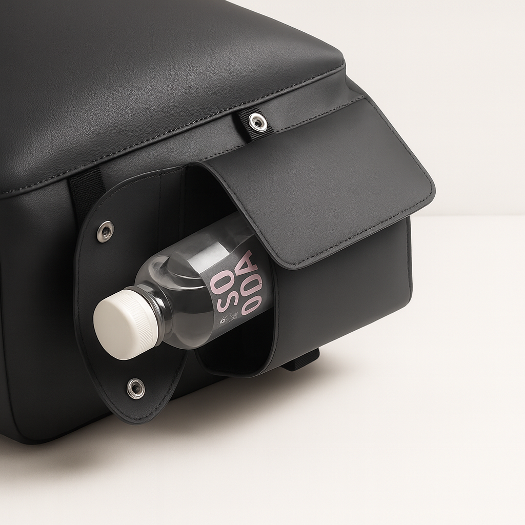 Waterproof Leather Laptop Backpack | Durable Business and Travel Bag